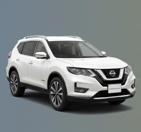 Nissan X-Trail 2.0 Hybrid, front three-quarter view